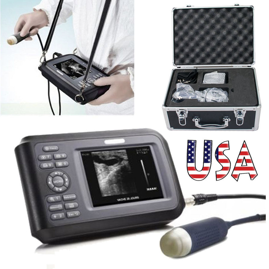 Portable Vet WristScan Ultrasound Scanner Handscan Care Pregnancy Farm Animal US
