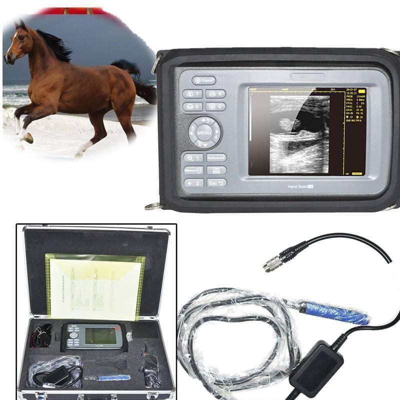 US Veterinary ultrasound scanner Machine Animal Livestock Rectal Probe Horse Cow