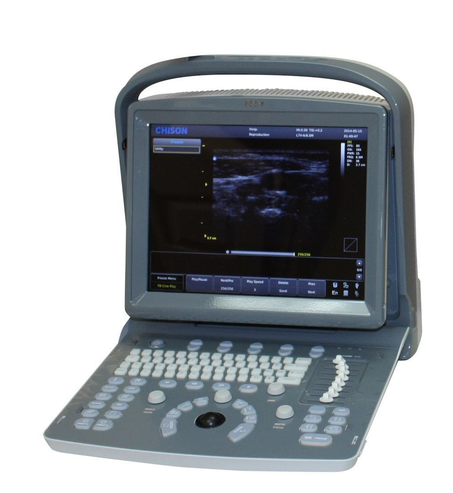 Used Chison ECO1-Vet Veterinary Ultrasound with TV probe